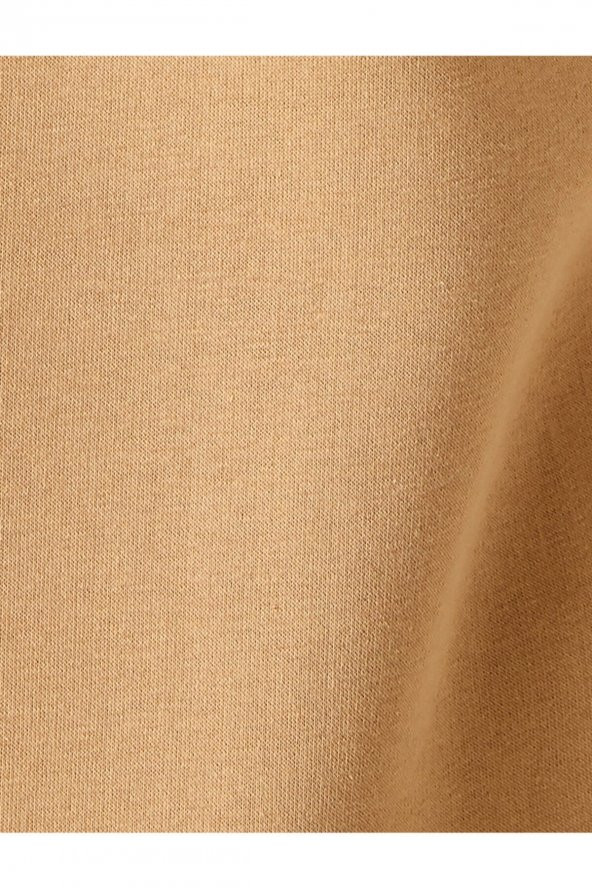 Basic Kapşonlu Sweatshirt - Resim 6