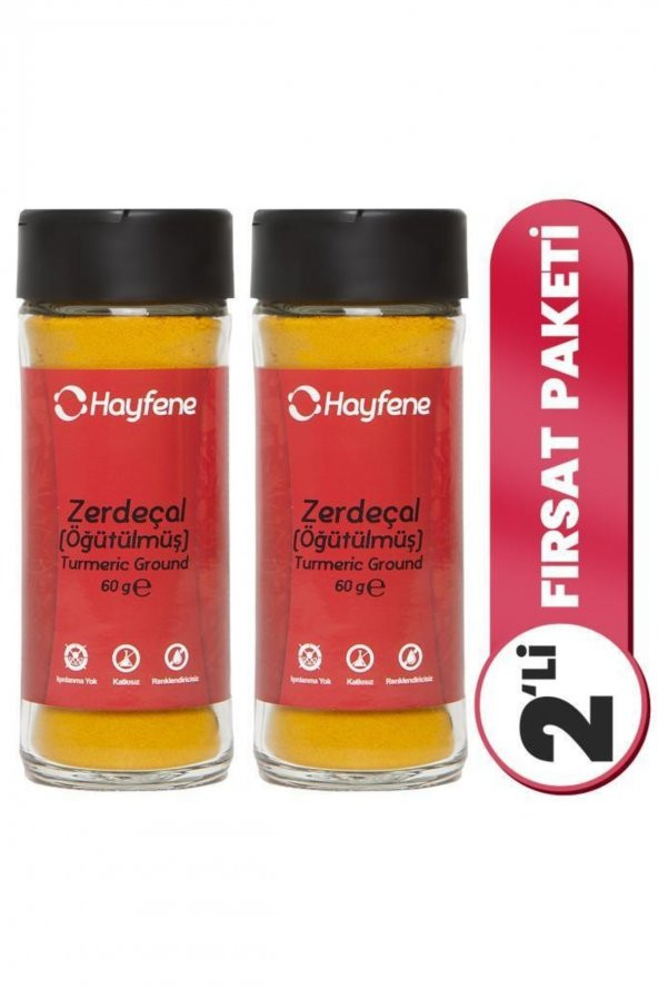 Zerdeçal Toz 60 G - 2li Baharat Seti