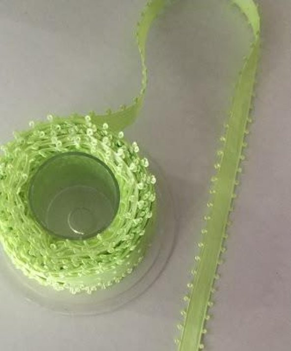 KURDELE SATEN 1 CM YEŞİL