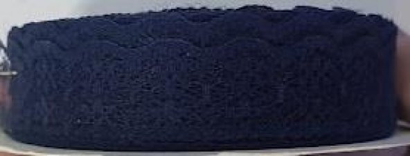 KURDELE DANTEL 25 MT LACİVERT