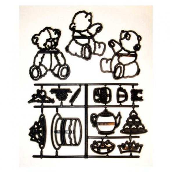 BASKI PATCHWORK ORJ TEDDY PİKNİK SET ürün görseli