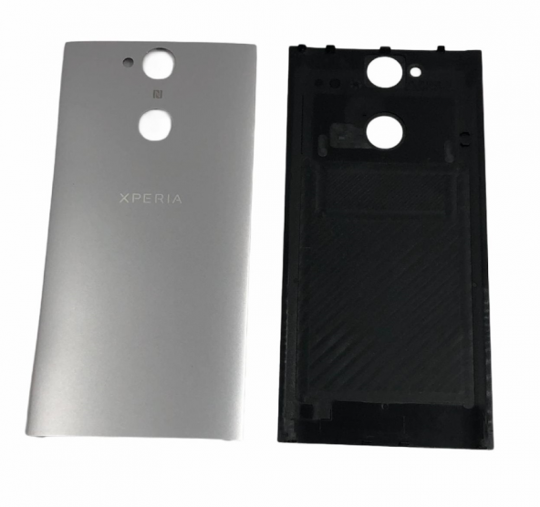 Kadrioğlu Sony Xperia XA2 Arka Pil Kapağı Gri