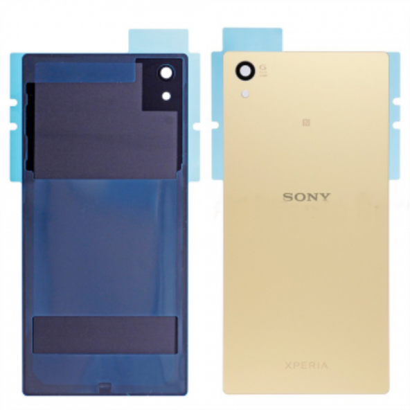 Kadrioğlu Sony Xperia Z5 Çifthat Arka Pil Kapağı Gold