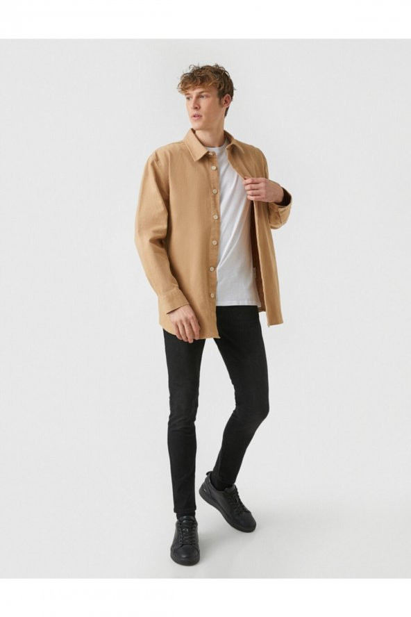 Skinny Fit Kot Pantolon - Michael Jean ürün görseli 1