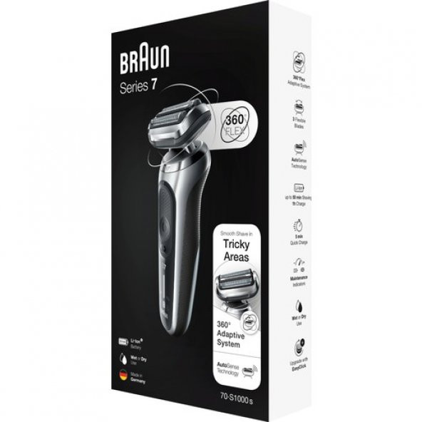 Braun Series 7 S1000s Islak Kuru Tıraş Makinesi - 7