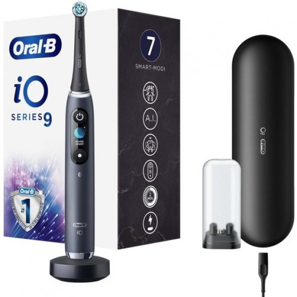 Oral-B iO 9 Şarjlı Diş Fırçası Siyah