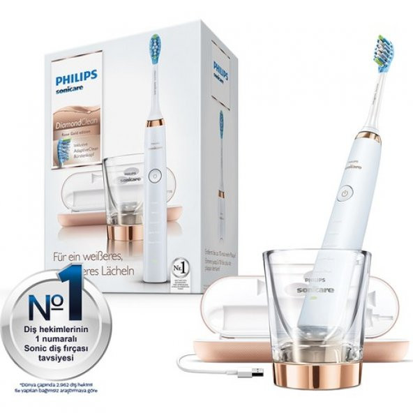 Philips Sonicare HX9396/89 Diamond Clean Sonic Şarjlı Diş Fırçası