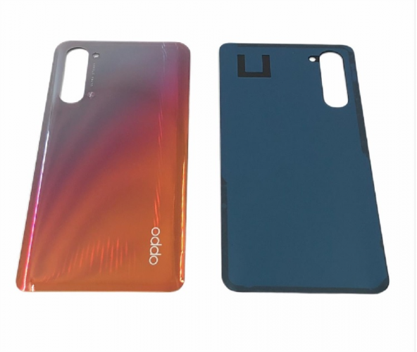 Kadrioğlu Oppo A91 2020 Arka Pil Kapağı Turuncu Mor