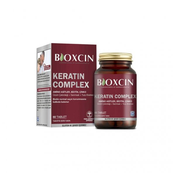 Bioxcin Keratin Complex 500mg 60 Tablet