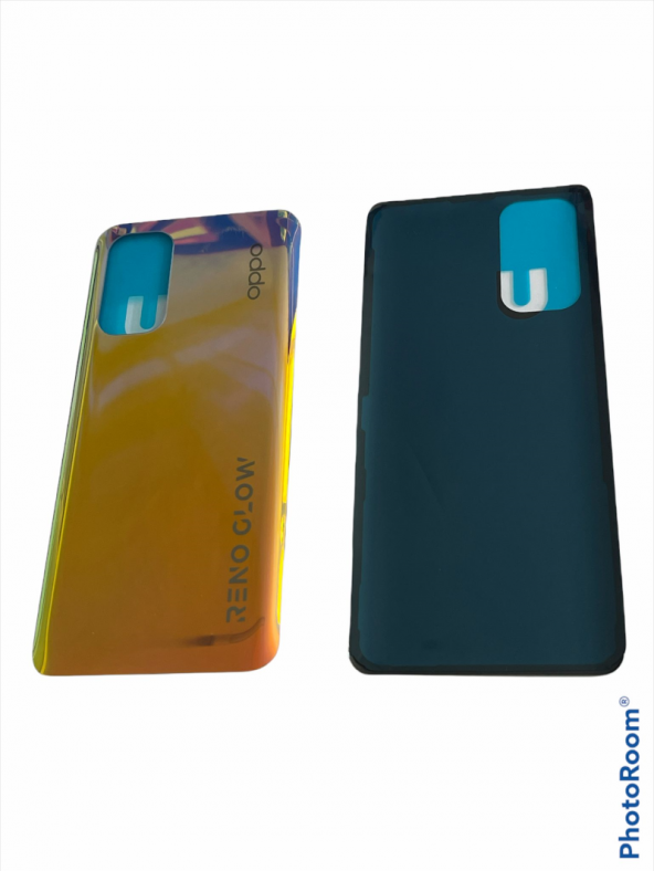 Kadrioğlu Oppo Reno 5 Pro Arka Pil Kapağı Gold