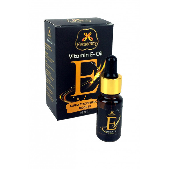 Herbeauty Vitamin E - Oil 10 ml Alpha Tocopherol E Vitamini Yağı