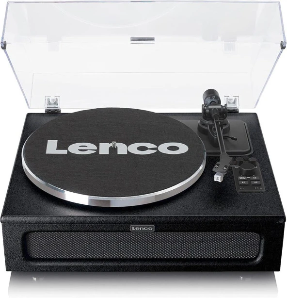 Lenco LS-430BK 4 DAHİLİ HOPARLÖRLÜ BLUETOOTHLU PİKAP PLAK ÇALAR SİYAH