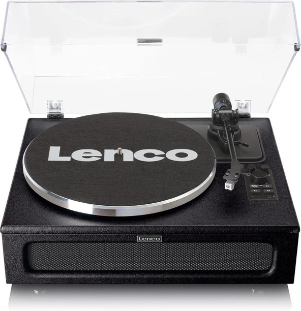 Lenco LS-430BK 4 DAHİLİ HOPARLÖRLÜ BLUETOOTHLU PİKAP PLAK ÇALAR SİYAH - 7