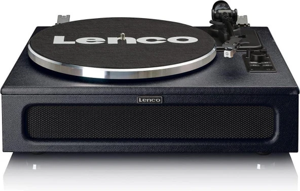 Lenco LS-430BK 4 DAHİLİ HOPARLÖRLÜ BLUETOOTHLU PİKAP PLAK ÇALAR SİYAH - 8