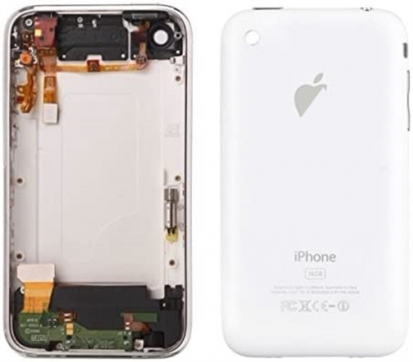 Kadrioğlu İPhone 3G 3S Kasa Kapak Beyaz