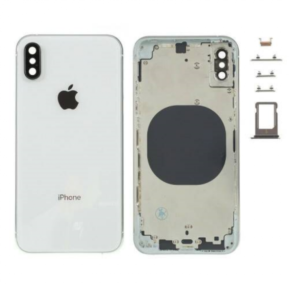 Kadrioğlu İPhone XS Kasa Kapak Beyaz