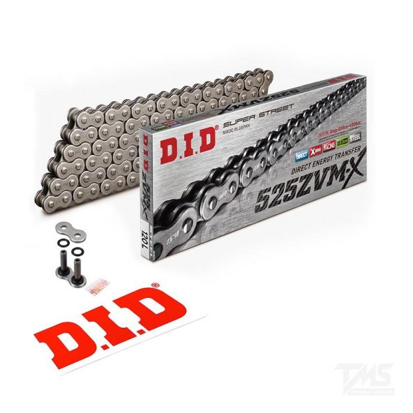 Did 525-120Zvm-x 2013-2022 BMW S 1000 R Uyumlu Zincir Zvm-x Çelik ürün görseli 1