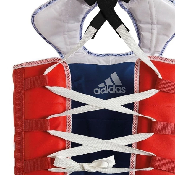 Adidas ADITAP01 WT Onaylı Taekwondo Safeguard - Çift Taraflı Vücut Koruyucu - 4