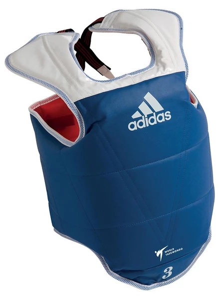 Adidas ADITAP01 WT Onaylı Taekwondo Safeguard - Çift Taraflı Vücut Koruyucu - 3