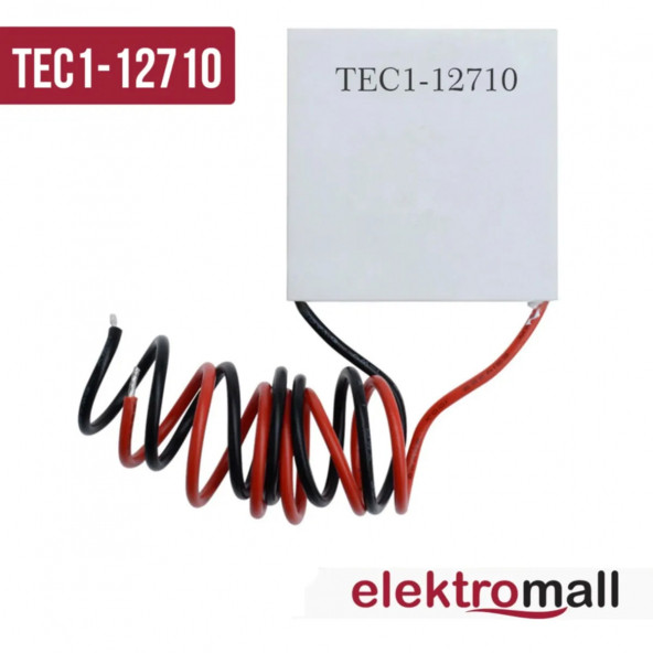 TEC1-12710 Termoelektrik soğutucu - Peltier soğutucu
