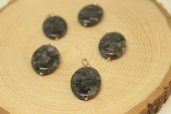 Spekrolit Taşı Kolye Ucu (14759) - Resim 2