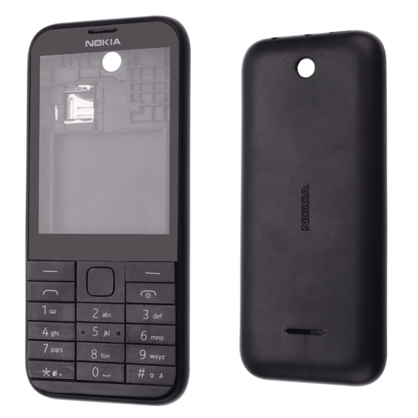 Kadrioğlu Nokia 225 Kasa Kapak Siyah