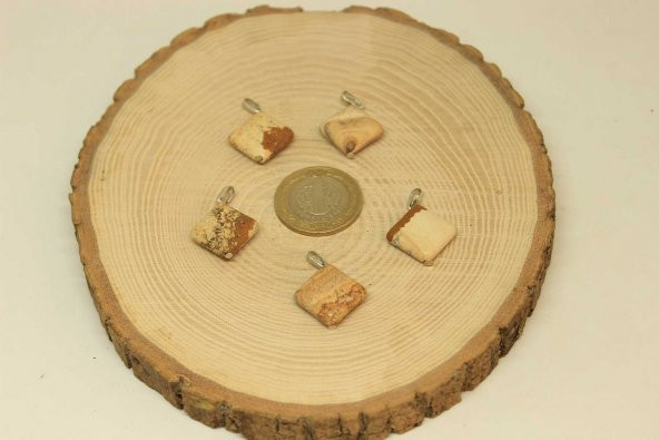 Jasper Taşı Kolye Ucu (14762) ürün görseli