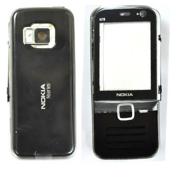 Kadrioğlu Nokia N78 Kasa Kapak Siyah