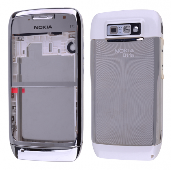 Kadrioğlu Nokia E71 Kasa Kapak Beyaz