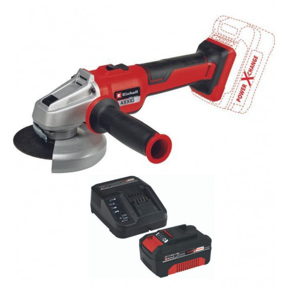 Einhell AXXIO 18/115 Q 1x4.0ah Akülü Kömürsüz Avuç Taşlama