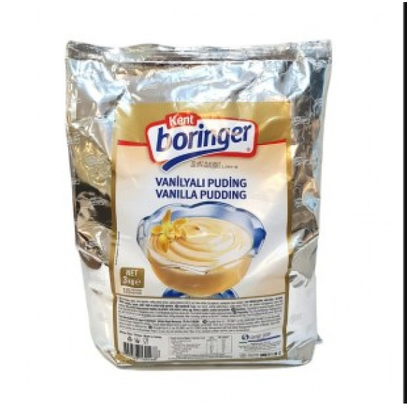 Kent Boringer Vanilyalı Puding 3 kg