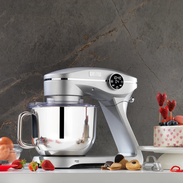 Schafer NeoCast Dijital Döküm Stand Mikser 6 L-Gümüş - 3