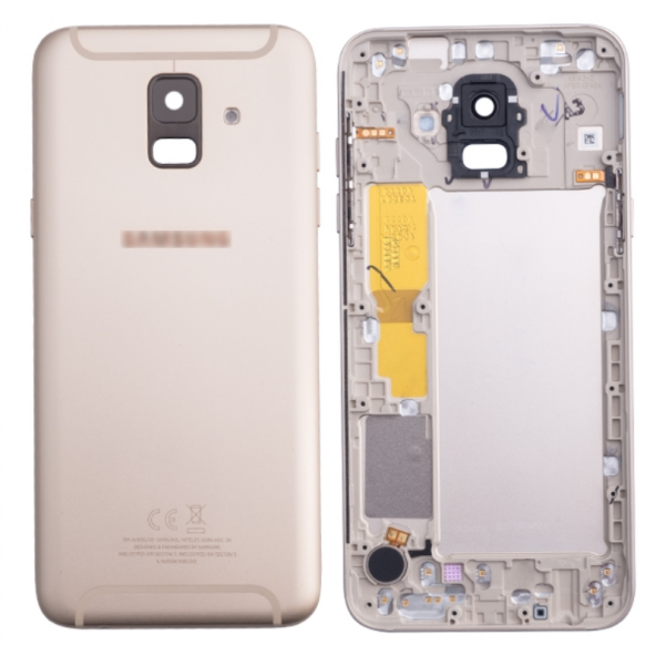 Kadrioğlu Galaxy A600 A6 2018 Kasa Kapak Gold