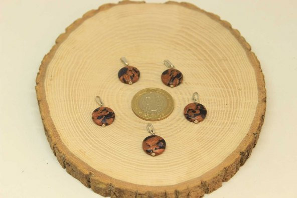 Kahverengi Yıldız Taşı Kolye Ucu (14774) ürün görseli