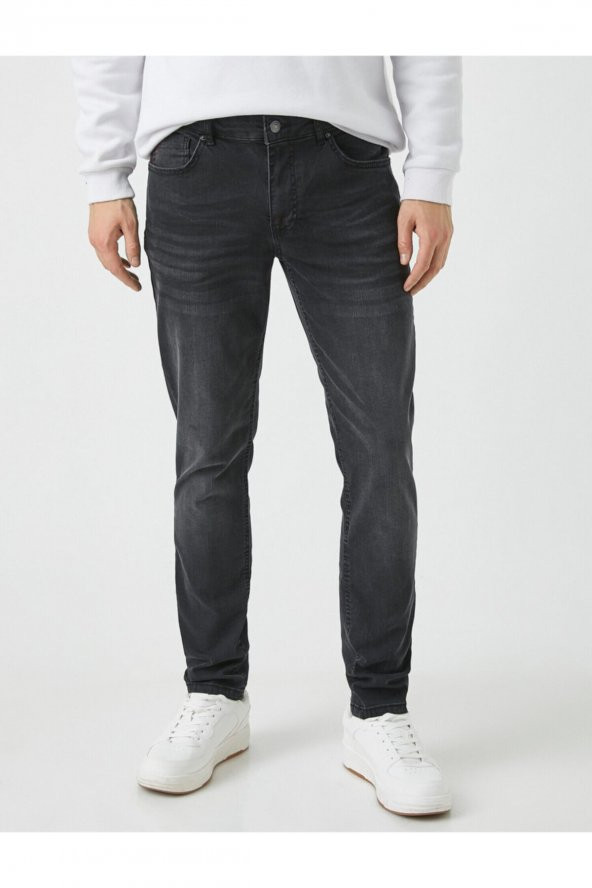 Skinny Fit Kot Pantolon - Michael Jean - 3