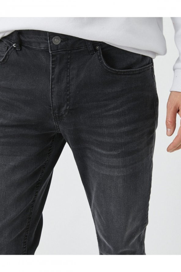 Skinny Fit Kot Pantolon - Michael Jean - 5