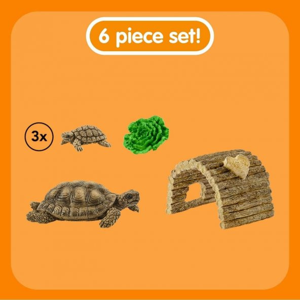Schleich Kaplumbağa Yuvası 42506 - 5
