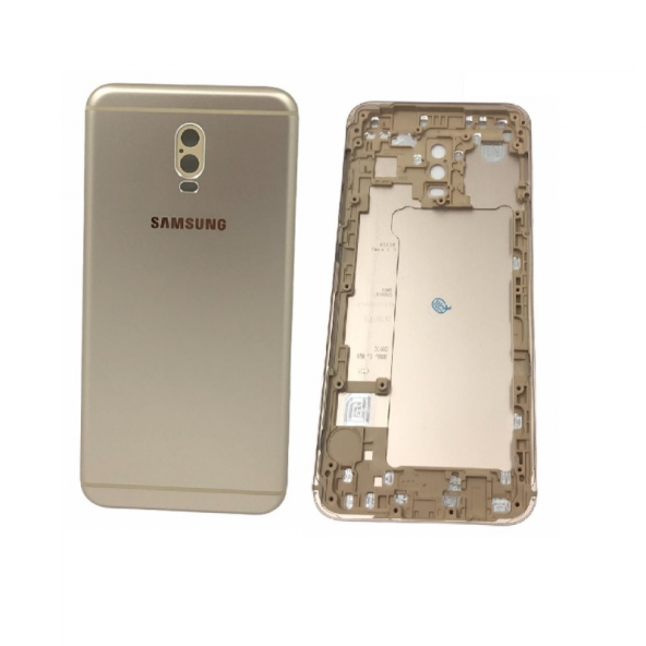 Kadrioğlu Galaxy C7100 C8 C7 2017 J7 Plus Kasa Kapak Gold