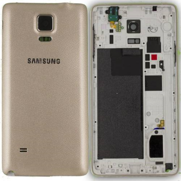 Kadrioğlu Galaxy Note 4 N910 Kasa Kapak Gold - 1