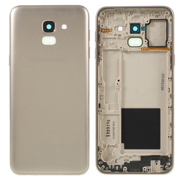 Kadrioğlu Galaxy J600 J6 2018 Kasa Kapak Gold