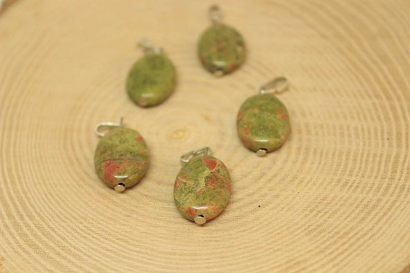 Unakit Taşı Kolye Ucu (14786) - Resim 2