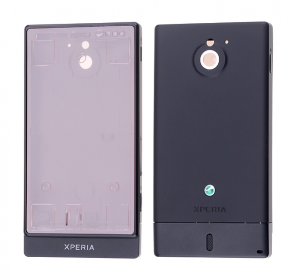 Kadrioğlu Sony Mt27İ Xperia Sola Kasa Kapak Siyah