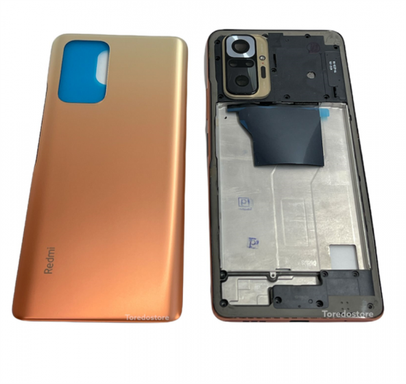 Kadrioğlu Redmi Note 10 Pro Kasa Kapak Gold