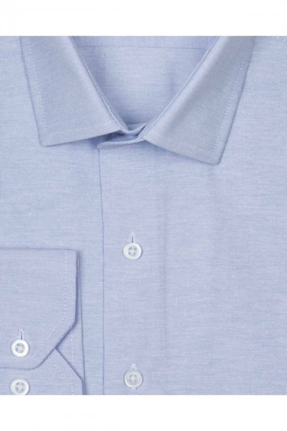 Slim Fit Filafil Erkek Gömlek - Resim 2