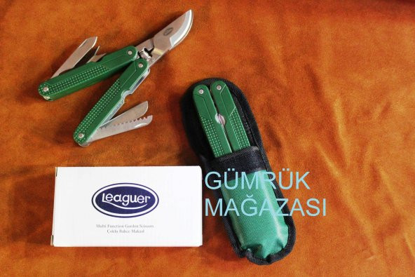 Çok Amaçlı Bağ Budama Makası - Kamp Makası - Bağ Makası - Zeytin Dal Kesme Makası - Kamp Bıçağı - 4