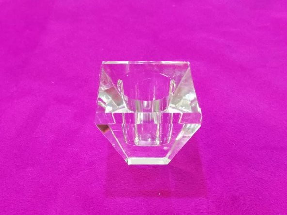 4x4 cm KRİSTAL MUMLUK - 3