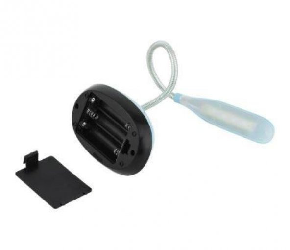 Mini Led Masa Lambası - Pilli Kitap Okuma Işığı - Led Lamba - 2