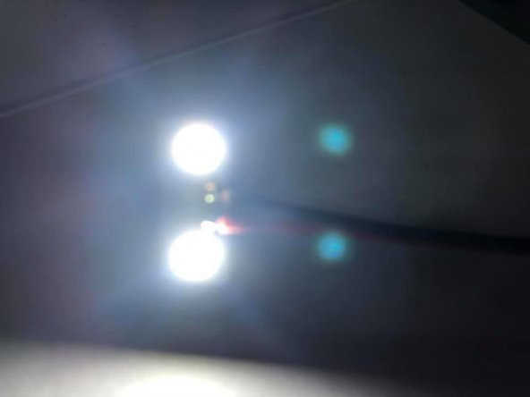 Hazır Kablolu 15-16-17-18-19-20 Volt İkili Beyaz Led - 6