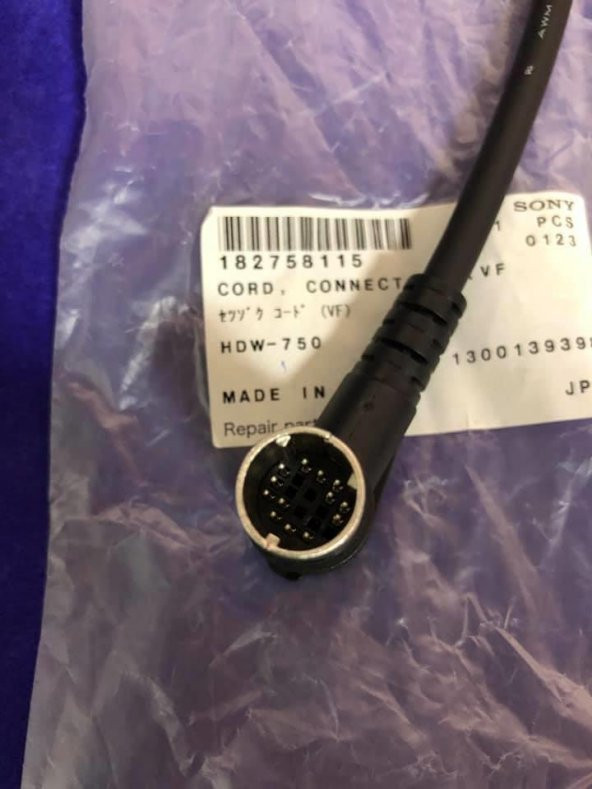 Sony HDW-750 Connection Kablo - 4