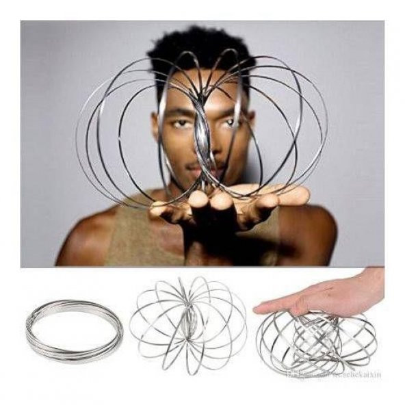 Magic Ring Sihirli Bilezik -Metal Halka Oyunu Stres Halkası - 2